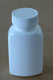 as garrafas de comprimido farmacêuticas do HDPE 40ml, tabuleta vazia médica lisa engarrafam o forro de alumínio