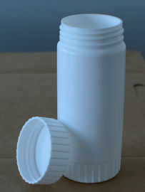 White 100ml Pharmaceutical Pill Bottles Thick High Density Polyethylene Material