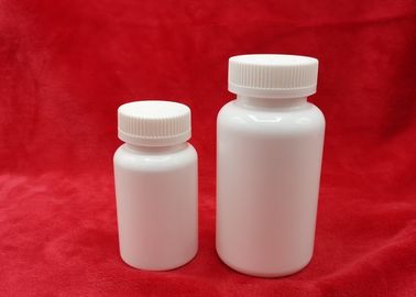 recipientes plásticos pequenos grossos do comprimido de 1.0mm, garrafas plásticas do peso 29.2g com tampas