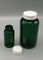 recipientes plásticos da vitamina da altura de 140mm, Brown/recipientes plásticos transparentes da tabuleta farmacêuticos