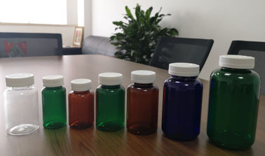 Verde de garrafas redondo da medicina do ANIMAL DE ESTIMAÇÃO dos cuidados médicos 250ml/Brown/cor natural
