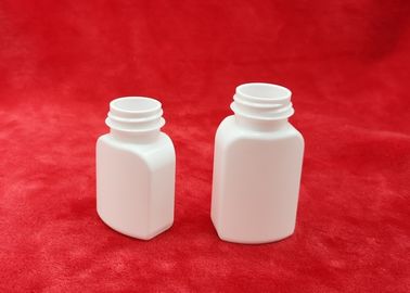 Garrafas vazias da tabuleta do polietileno high-density, garrafa quadrada do animal de estimação para o empacotamento dos comprimidos